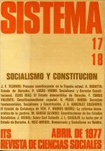 Sistema nº 17-18. Socialismo y Constitución