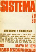 Sistema nº 29-30. Marxismo y Socialismo