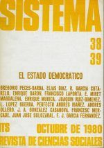 Sistema nº 38-39. El Estado Democrático