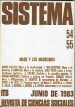 Sistema nº 54-55. Marx y los Marxismos