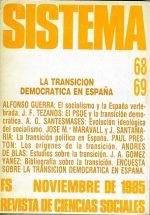 Sistema nº 68-69. La Transición Democrática en España