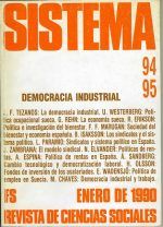 Sistema nº 94-95. Democracia Industrial