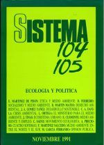 Sistema nº 104-105. Ecología y Política