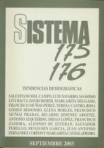 Sistema nº 175-176. Tendencias Demográficas
