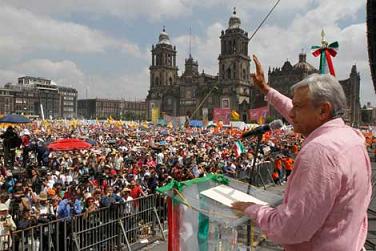 OBRADOR: “POR EL BIEN DE TODOS, PRIMERO LOS POBRES”