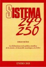 LAS DISFUNCIONES EN LA POLÍTICA CIENTÍFICA: DE LA CIENCIA Y EL DESARROLLO TECNOLÓGICA A LA I+D+i