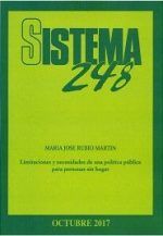 LIMITACIONES Y NECESIDADES DE UNA POLÍTICA PÚBLICA PARA PERSONAS SIN HOGAR