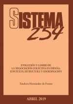 EVOLUCIÓN Y CAMBIO DE LA NEGOCIACIÓN COLECTIVA EN ESPAÑA: CONTEXTO, ESTRUCTURA Y COORDINACIÓN