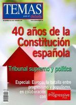 Temas nº 289. 40 AÑOS DE LA CONSTITUCIÓN ESPAÑOLA (Edición Digital)