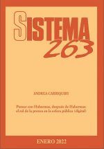 Pensar con Habermas, después de Habermas:  el rol de la prensa en la esfera pública (digital)