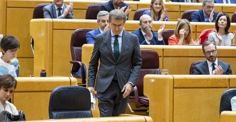 LA SEXTA MANIFESTACIÓN DE NÚÑEZ FEIJÓO CONTRA EL GOBIERNO